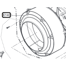 LG Cover Assembly,Tub ACQ90597988