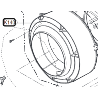 LG Cover Assembly,Tub ACQ90597988