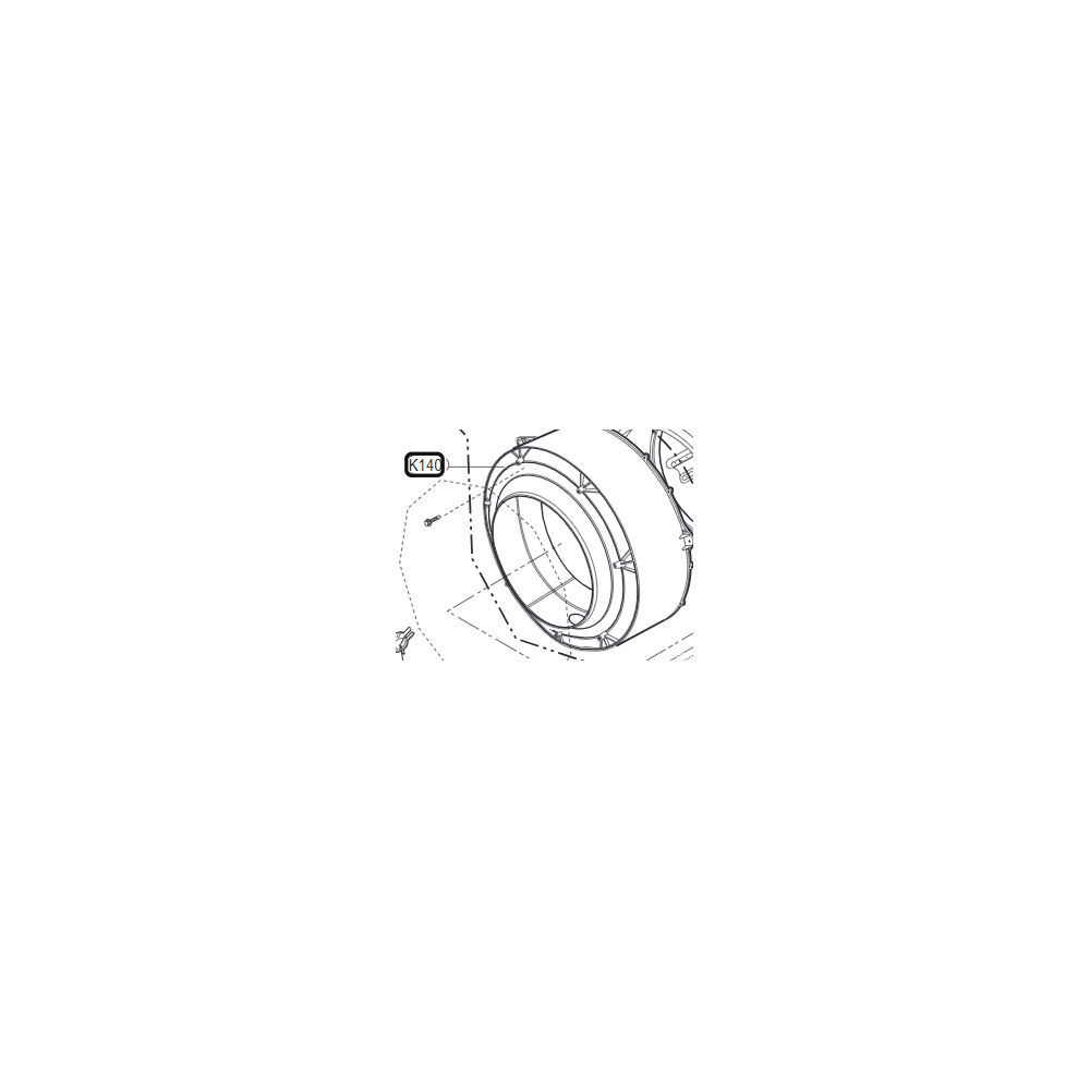 LG Cover Assembly,Tub ACQ90597988