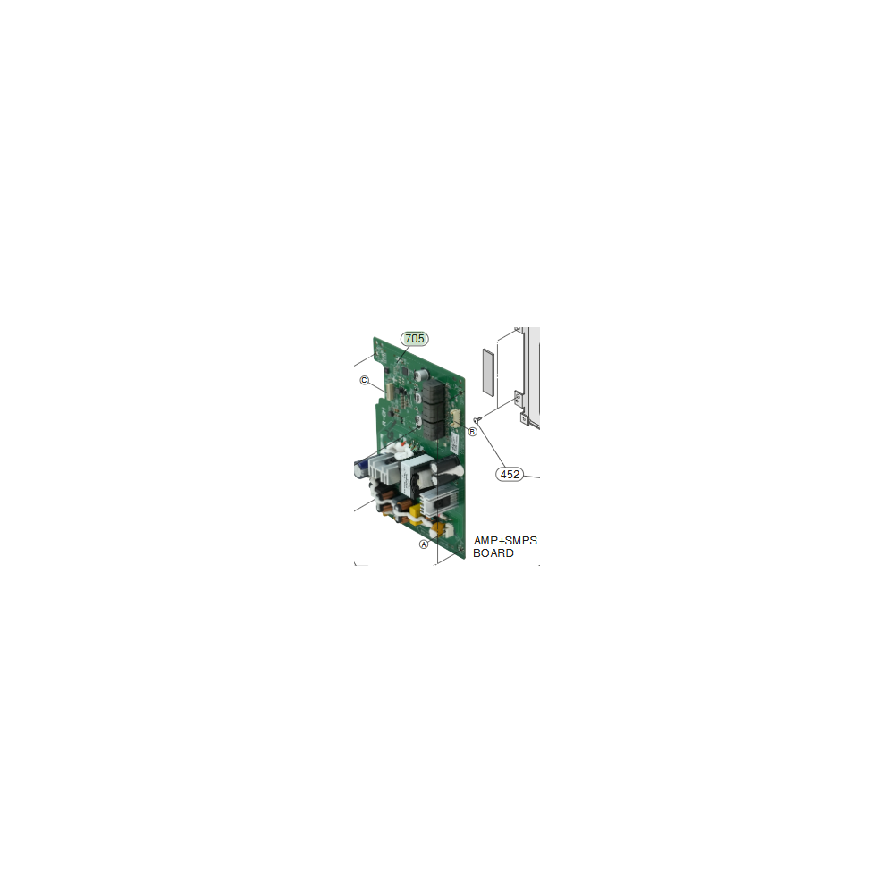 LG PCB Assembly EBR35850403