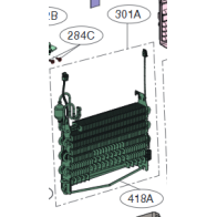 LG Evaporator Assembly ADL76001138