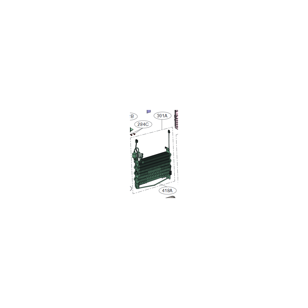LG Evaporator Assembly ADL76001138