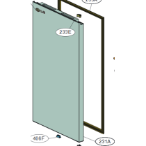 LG Door Foam Assembly,Refrigerator ADD30048621