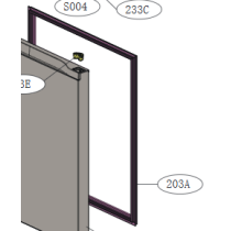 LG Gasket Assembly,Door ADX73591460