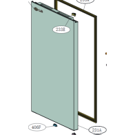 LG Door Foam Assembly,Refrigerator ADD30048655