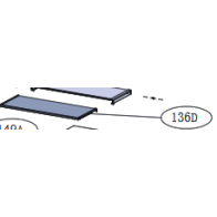 LG Shelf Assembly,Refrigerator AHT30134503