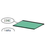 LG Shelf Assembly,Refrigerator AHT30134812