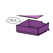 LG Tray Assembly,Vegetable AJP30155003