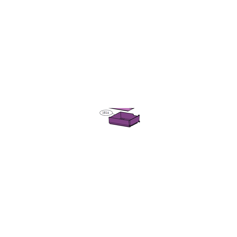 LG Tray Assembly,Vegetable AJP30155003