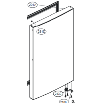 LG Door Foam Assembly,Freezer ADD74056952