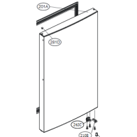 LG Door Foam Assembly,Freezer ADD74056952
