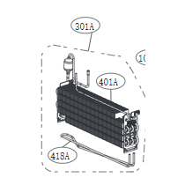 LG Evaporator Assembly ADL74121204