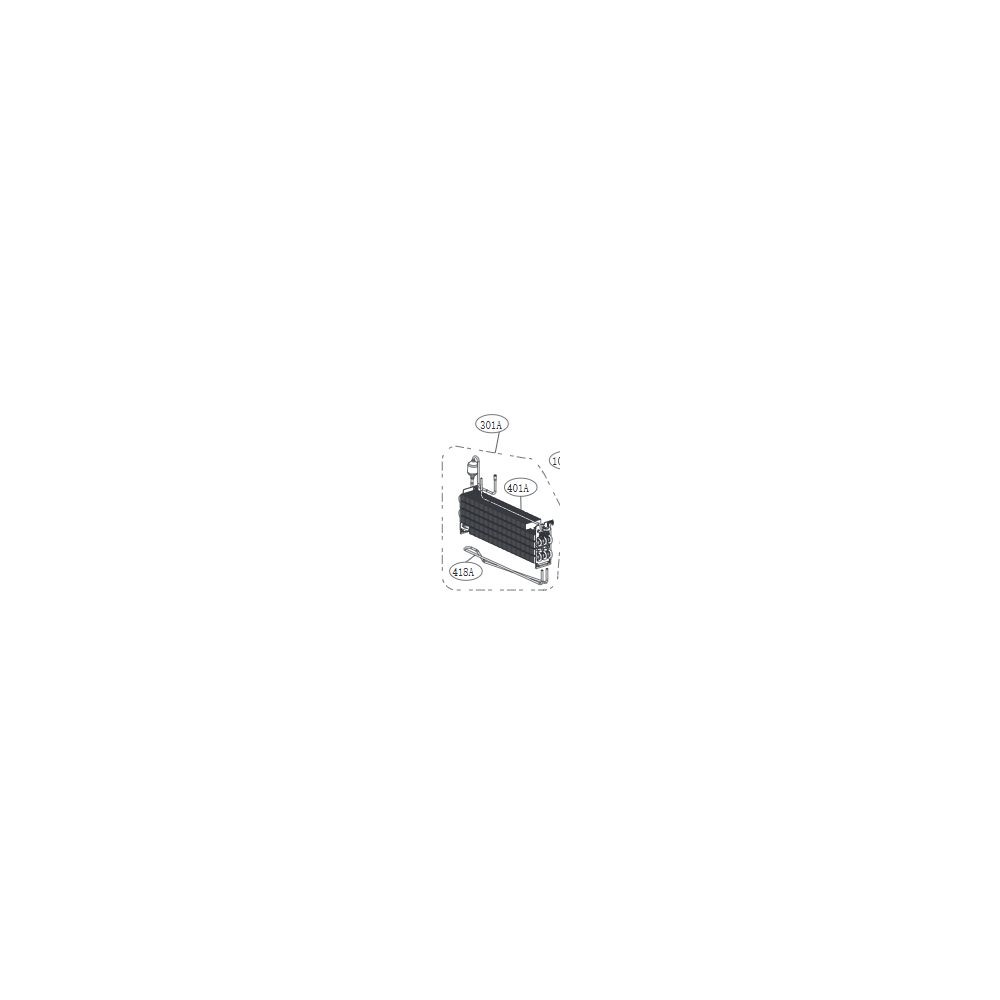 LG Evaporator Assembly ADL74121204