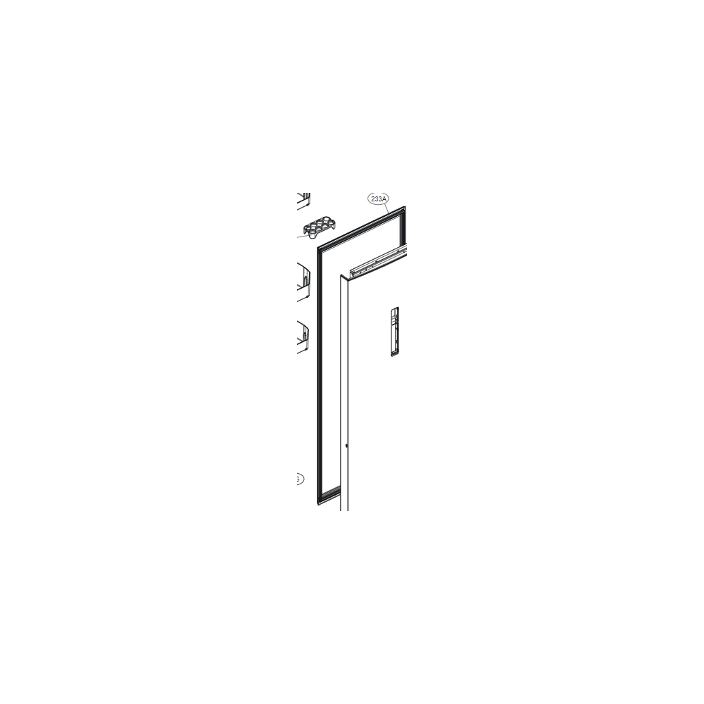 LG Gasket Assembly,Door ADX73591406