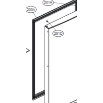 LG Gasket Assembly,Door ADX73591405