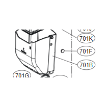 LG Tank,Water MJM63064601
