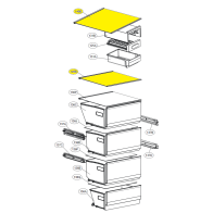 LG Shelf Assembly,Refrigerator AHT74973931