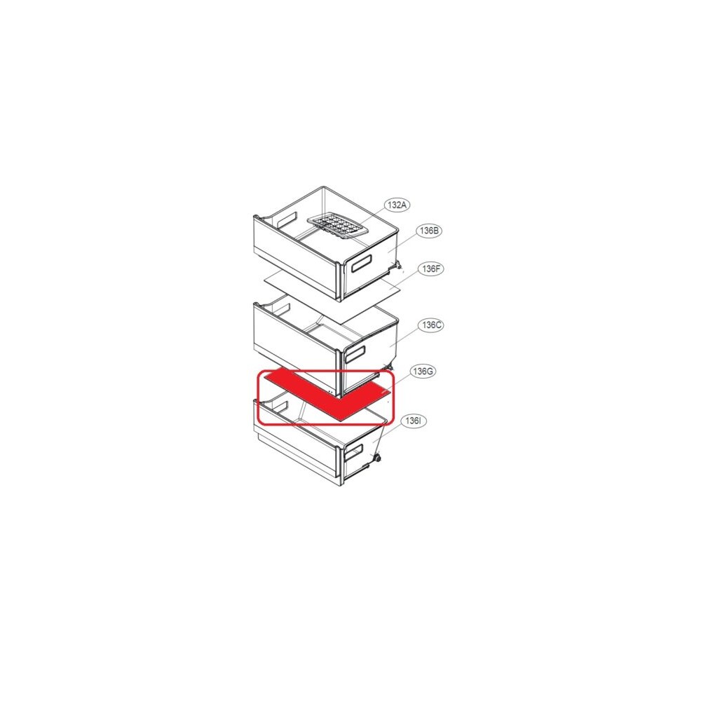 LG Shelf,Glass MHL64471706