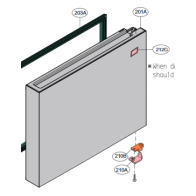 LG Door Foam Assembly,Freezer ADD30050503