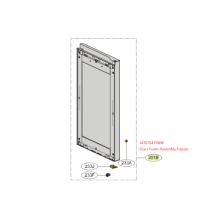 LG Door Foam Assembly,Freezer ADD76419404