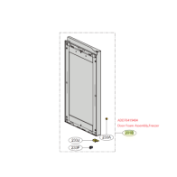 LG Door Foam Assembly,Freezer ADD76419404