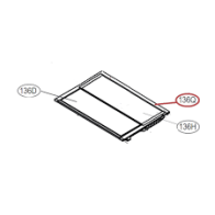 LG Shelf Assembly,Refrigerator AHT74914015
